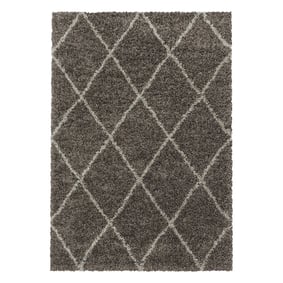 Berber vloerkleed - Agadir Lines Taupe/Creme - sfeer