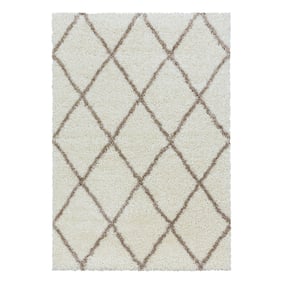 Berber vloerkleed - Agadir Lines Creme/Beige - product