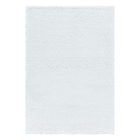 Hoogpolig vloerkleed - Fuzzy Wit - sfeer