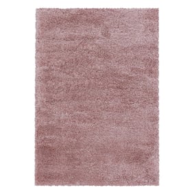 Hoogpolig vloerkleed - Fuzzy Roze - sfeer