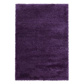 Hoogpolig vloerkleed - Fuzzy Paars - sfeer