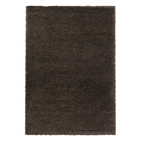 Hoogpolig vloerkleed - Fuzzy Bruin - sfeer