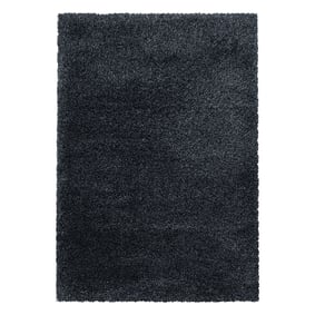 Hoogpolig vloerkleed - Fuzzy Antraciet - sfeer