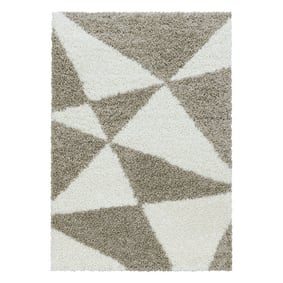 Hoogpolig vloerkleed - Tuggy Beige - product