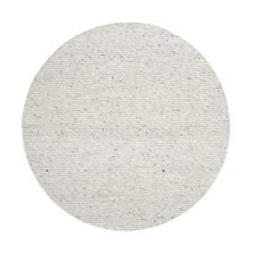 Rond wollen vloerkleed - Feline Grijs/Gemeleerd - sfeer