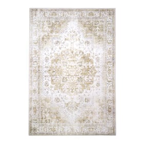 Vintage vloerkleed - Lago Groen/Creme - sfeer
