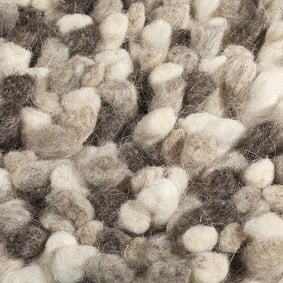 Wollen vloerkleed - Halette Beige/Gemeleerd - sfeer