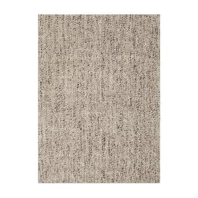 Wollen vloerkleed - Lorraine Bruin Creme