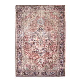 Vintage vloerkleed - Lugan Rood - sfeer