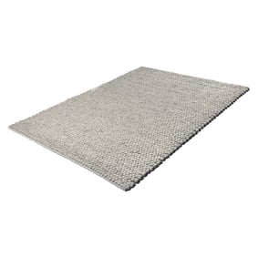 Wollen vloerkleed - Rosemaria Zilver/Grijs - sfeer