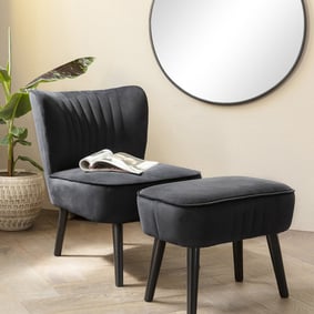 Velvet hocker - Sophie Zwart