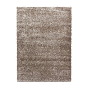 Hoogpolig vloerkleed - Blushy Taupe - sfeer