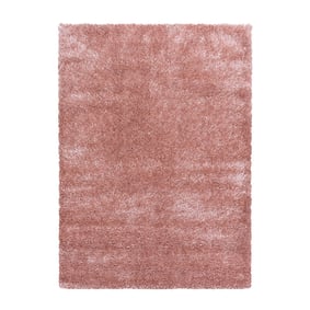 Hoogpolig vloerkleed - Blushy Roze - sfeer