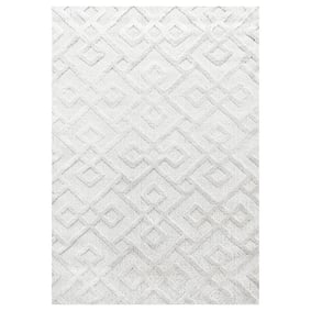 Scandinavisch vloerkleed - Pitea Pattern Creme - sfeer