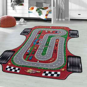 Speelkleed - Pleun Racebaan Rood