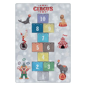 Speelkleed - Pleun Circus Hinkelbaan Grijs - sfeer