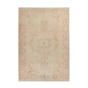 Vintage vloerkleed - Toska Medaillon Beige - product