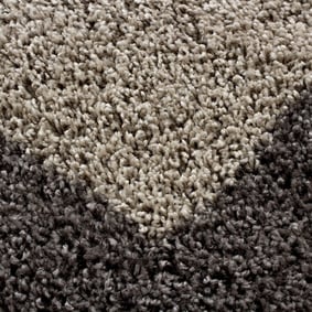 Hoogpolige loper - Edge Taupe - sfeer