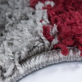 Hoogpolige loper - Cube Rood - sfeer