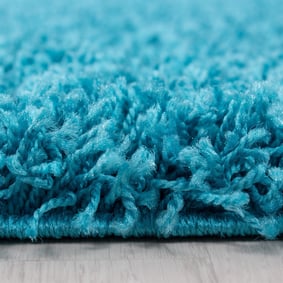 Hoogpolige loper - Life Turquoise - sfeer