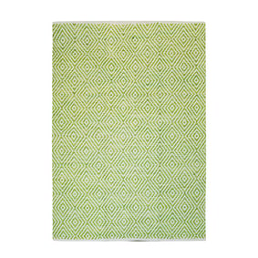 Modern vloerkleed - Abstruse Diamond Groen - product