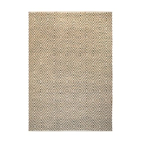 Modern vloerkleed - Abstruse Diamond Beige/Bruin - product