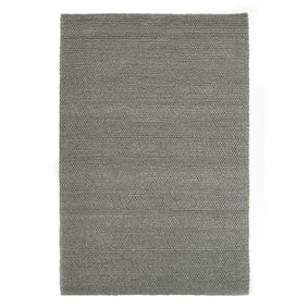Wollen vloerkleed - New Loop Grijs/Groen 456 - sfeer