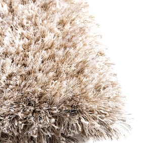 Rond Hoogpolig vloerkleed - Richmond Beige 102 - sfeer