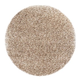 Rond Hoogpolig vloerkleed - Richmond Beige 102