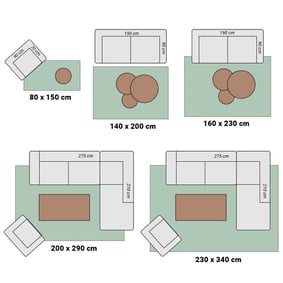 Modern vloerkleed - Preston 516 - product