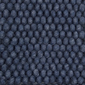 Wollen vloerkleed - New Loop Donkerblauw 290 - sfeer