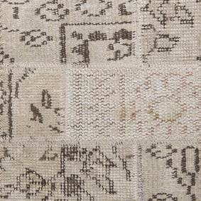 Patchwork vloerkleed - Vinto Beige