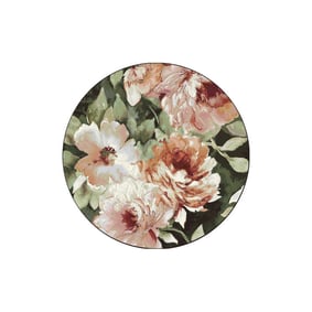 Rond bloemen vloerkleed - Anaheim 3434 - product