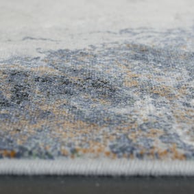 Vierkant modern vloerkleed - Aspen Blauw 8656