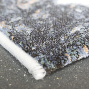 Vierkant modern vloerkleed - Aspen Blauw 8656 - sfeer