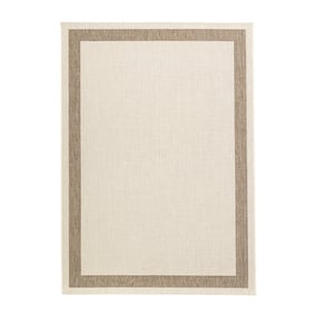 Jute buitenkleed - Nomad Edge Creme - product