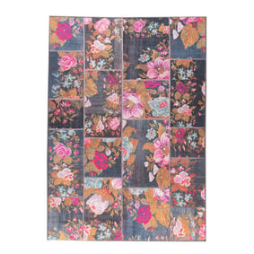 Patchwork Rozenkelim vloerkleed - Rosa Pink  - product