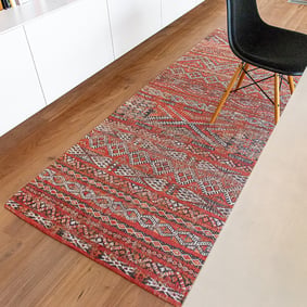 Vintage vloerkleed - Antiquarian Kilim Rood 9115