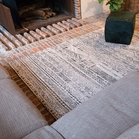 Vintage vloerkleed - Antiquarian Kilim Wit 9114 - sfeer