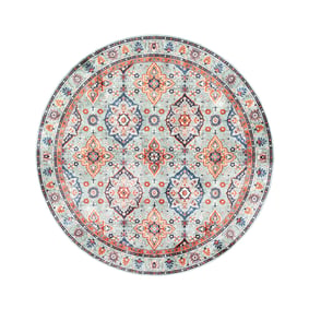 Rond vintage vloerkleed - Imagine Oriental Groen - sfeer