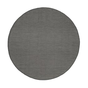 Rond buitenkleed - Malta Arrow Zwart - sfeer