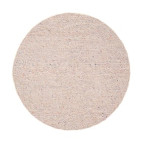 Rond wollen vloerkleed - Feline Pastel - product