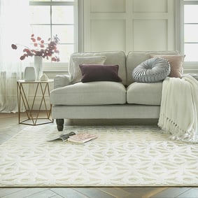 Grafisch vloerkleed - Patno Clarissa Creme/Wit