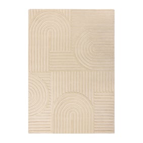 Modern vloerkleed - Solacio Zen Beige - sfeer