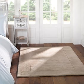 Effen vloerkleed - Tuscano Siena Beige