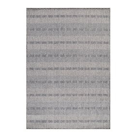 Jute buitenkleed - Aruba Melange Grijs - sfeer