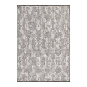 Jute buitenkleed - Aruba Pattern Grijs - product