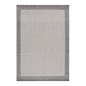 Jute buitenkleed - Aruba Edge Creme - sfeer