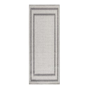 Jute balkonkleed - Aruba Double-Edge Creme - sfeer