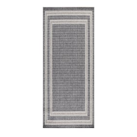 Jute balkonkleed - Aruba Double-Edge Grijs - product